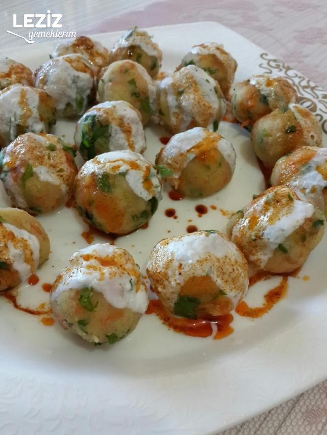 Mantı Tadında Patates Topları