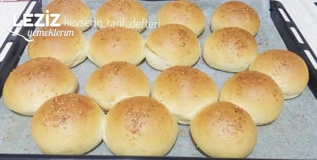 Ev Yapımı Hamburger Ekmeği Tarifi, Nasıl Yapılır