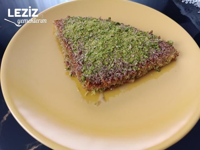 Soğuk Kadayıf Tatlısı Tarifi