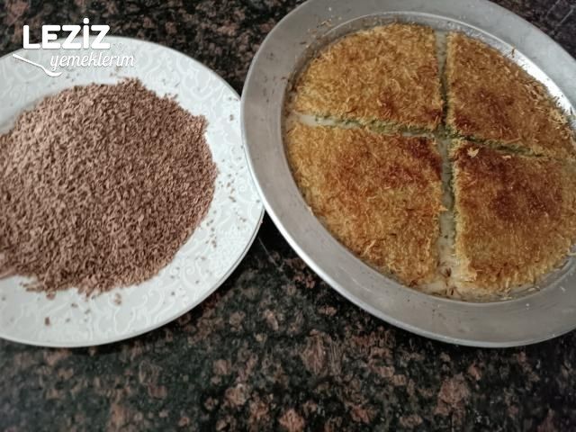 Soğuk Kadayıf Tatlısı Tarifi