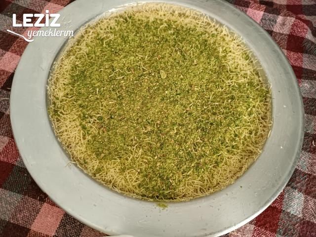 Soğuk Kadayıf Tatlısı Tarifi