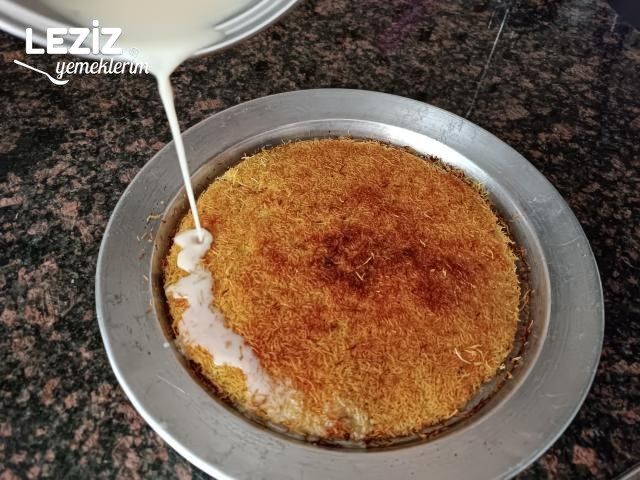 Soğuk Kadayıf Tatlısı Tarifi