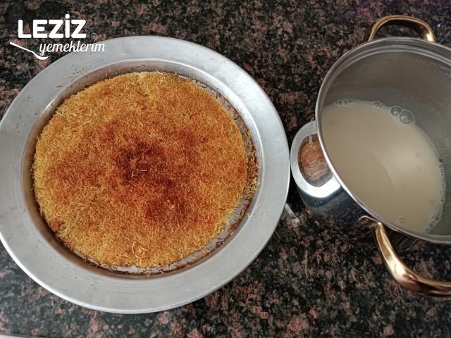 Soğuk Kadayıf Tatlısı Tarifi