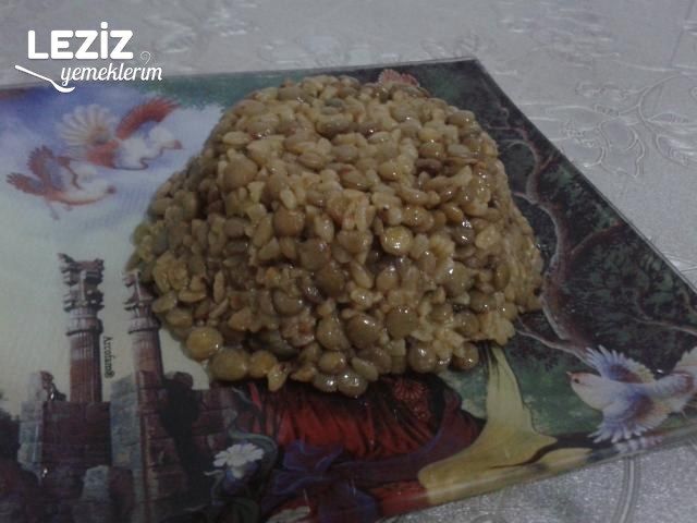 Nefis Mercimekli Bulgur Pilavı