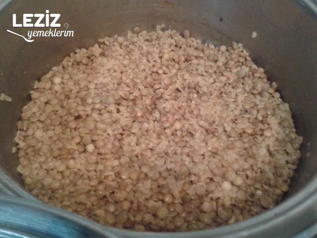 Nefis Mercimekli Bulgur Pilavı