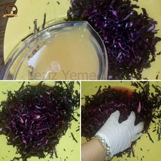 Ertesi Güne Hazır Mor Lahana Salatası (Lokanta Usulü)