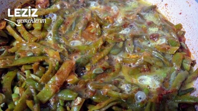 Taze Fasulye Kavurması (Kahvaltılık)