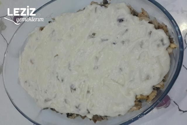 Tavuklu Mantarlı Graten