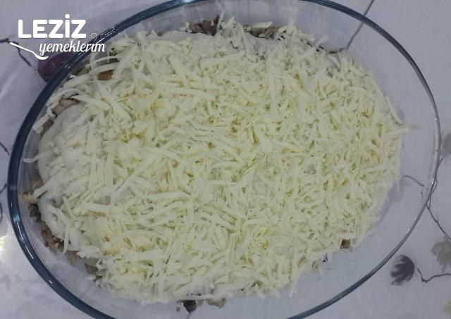 Tavuklu Mantarlı Graten