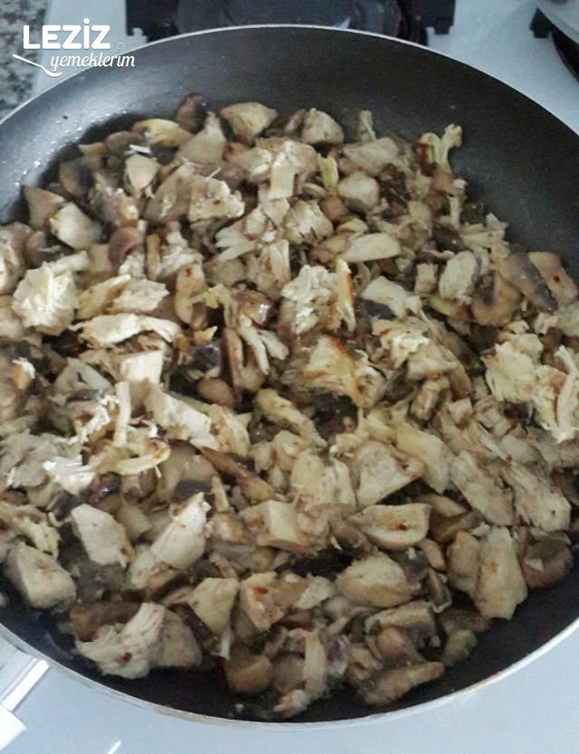 Tavuklu Mantarlı Graten