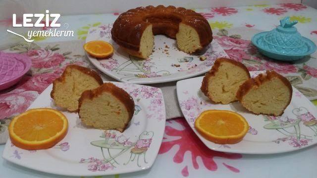 Portakallı Kek (Aşırı Kabaran)