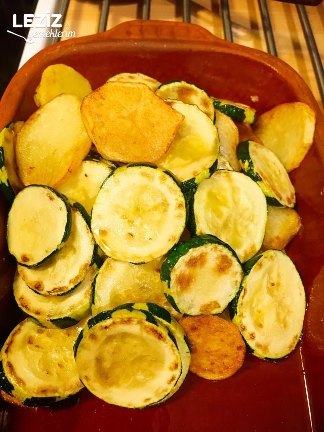 Fırında Köfteli Sebze Dizmesi