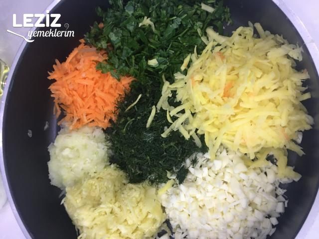 Sebzeli Tart Kek Tarifi