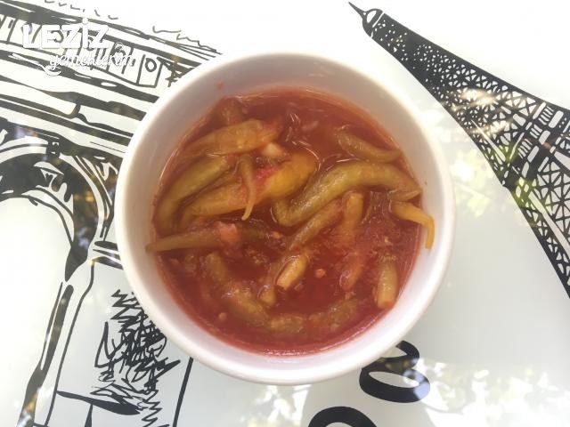 Domates Soslu Biber Turşusu