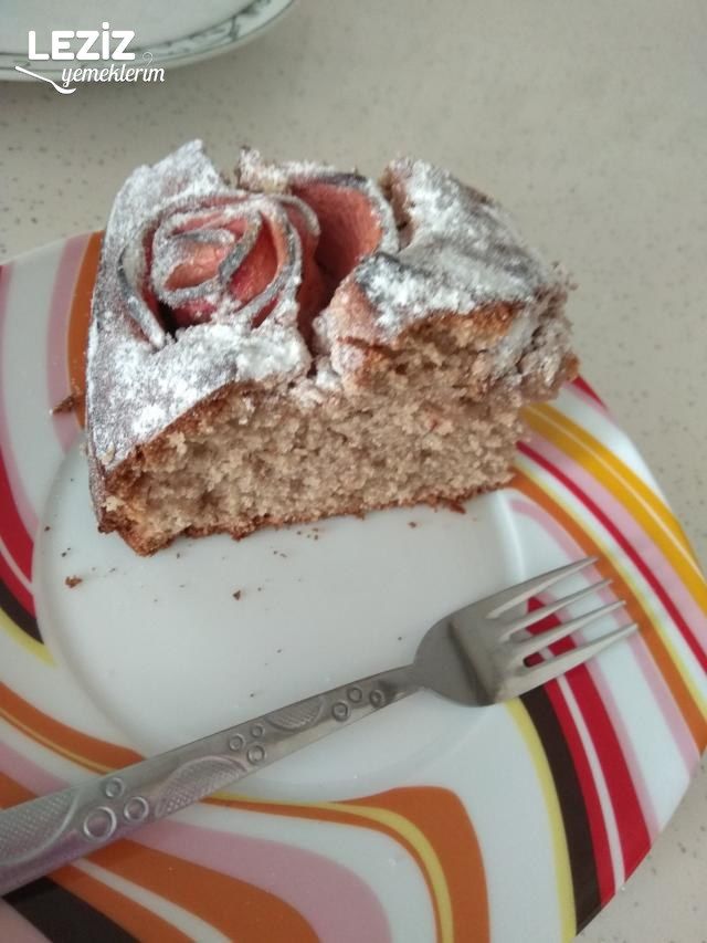 Sağlıklı Elmalı Kek (Görüntüsü Efsane) Leziz Yemeklerim