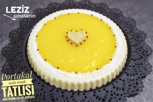 Portakal Soslu İrmik Tatlısı Nasıl Yapılır?