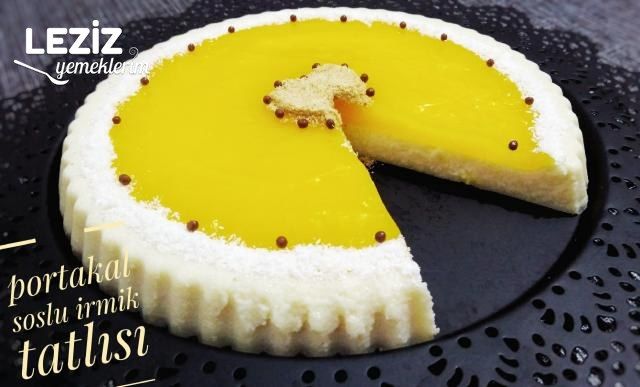 Portakal Soslu İrmik Tatlısı Nasıl Yapılır?