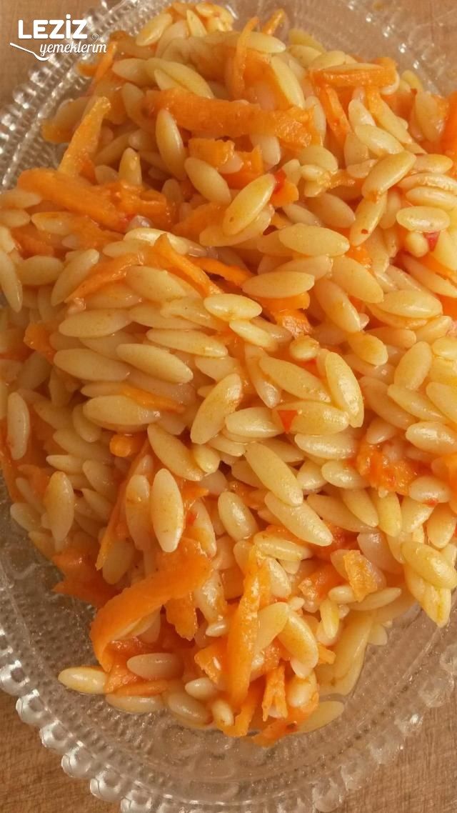 Havuçlu Arpa Şehriye Salatası