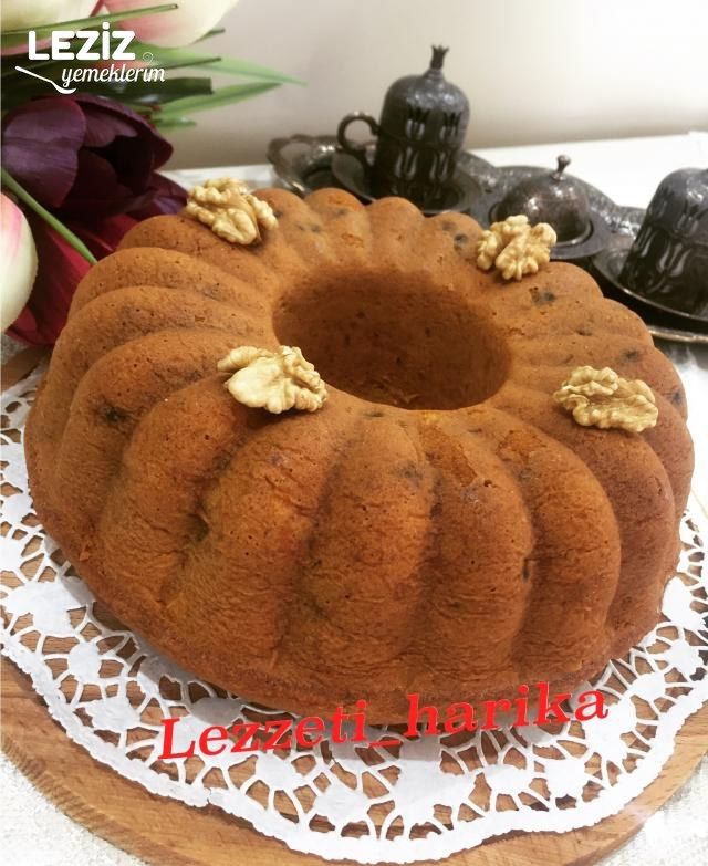 Yumuşacık Havuçlu Kek Leziz Yemeklerim
