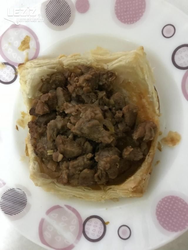 Milföy Çanağında Et Kavurma