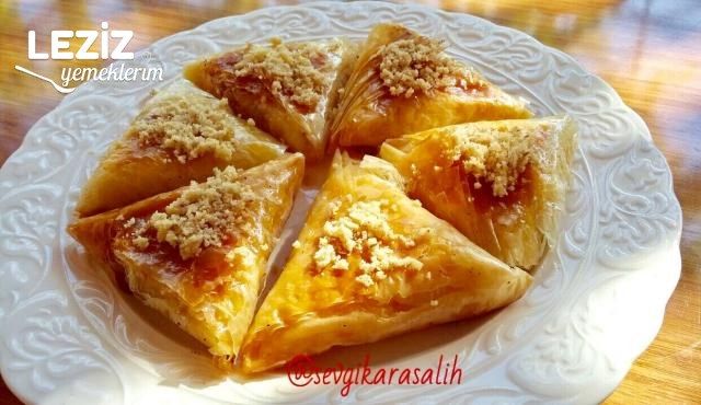 Peynirli Cevizli Muska Baklava (Çok Pratik)