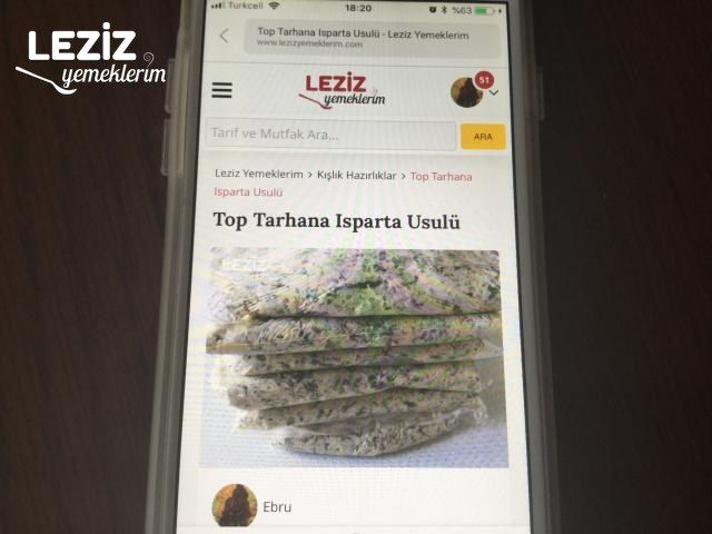 Top Tarhana Çorbası (Isparta Usulü)