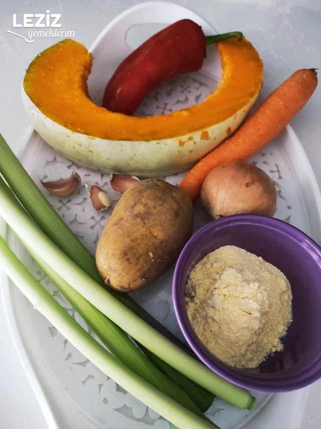 Bol Vitaminli Balkabağı Çorbası Nasıl Yapılır
