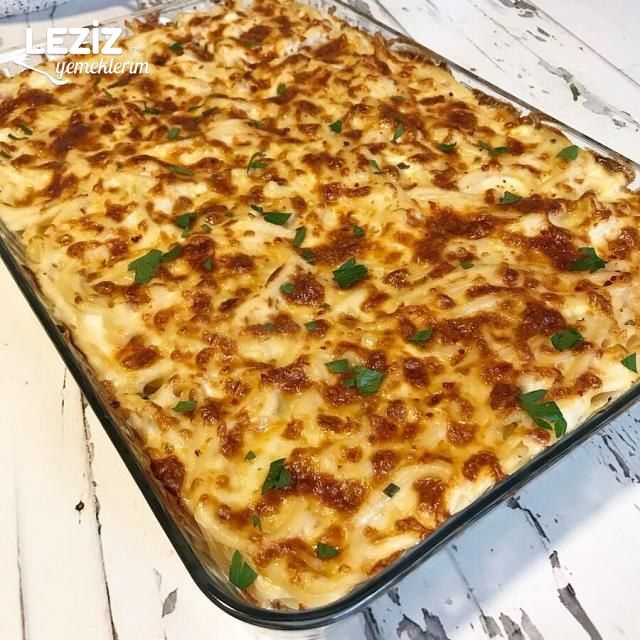 Beşamel Soslu Fırında Makarna