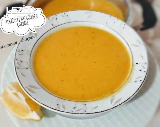 Terbiyeli Mercimek Çorbası (Lokanta Usulü)