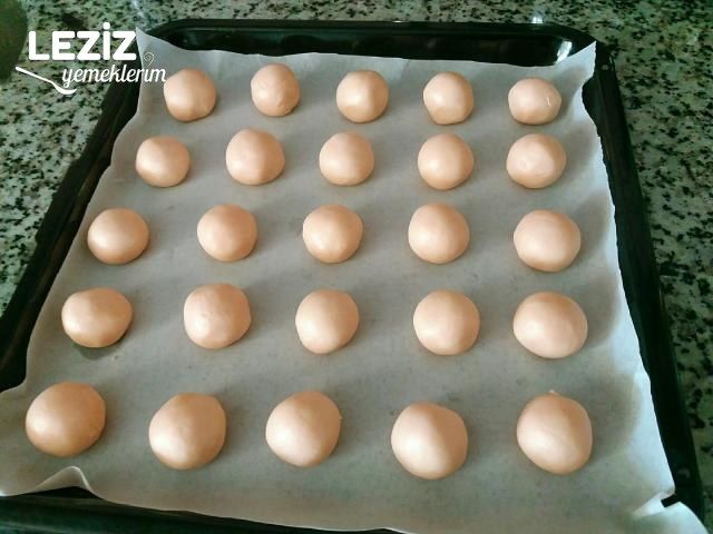 Çilekli Kurabiye (Puding İle)