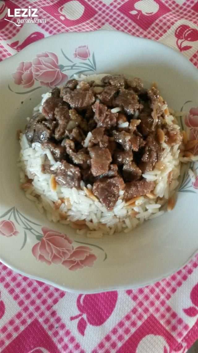 Yumuşacık Kavurma Ve Pilav