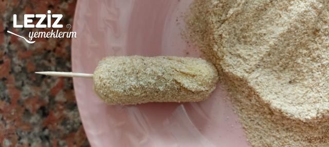 Kore Usulü Sosis (Korean Hot Dog)