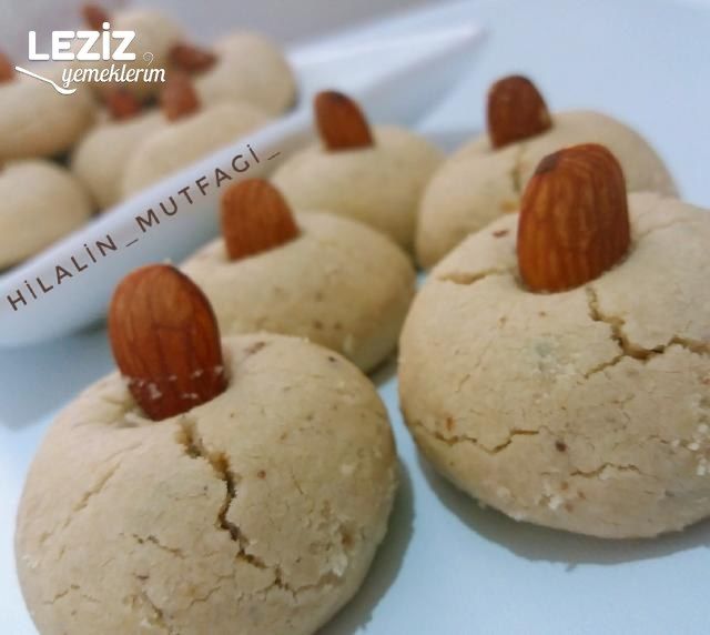 Tahinli Fındıklı Kurabiye Leziz Yemeklerim