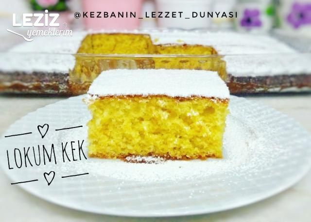 Tereyağlı Lokum Kek