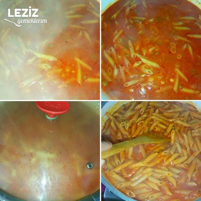 Ezber Bozan Demleme Makarna Domatesli Biberli