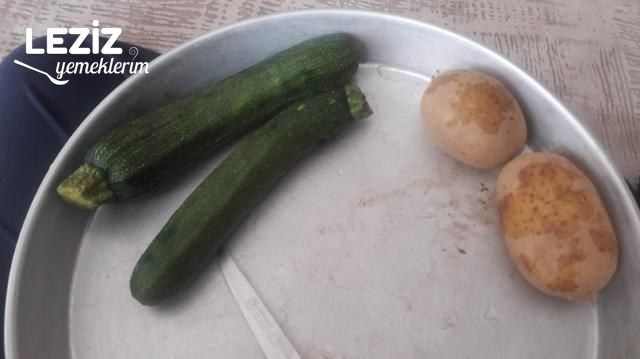 Patatesli Kabak Mücver Tarifi