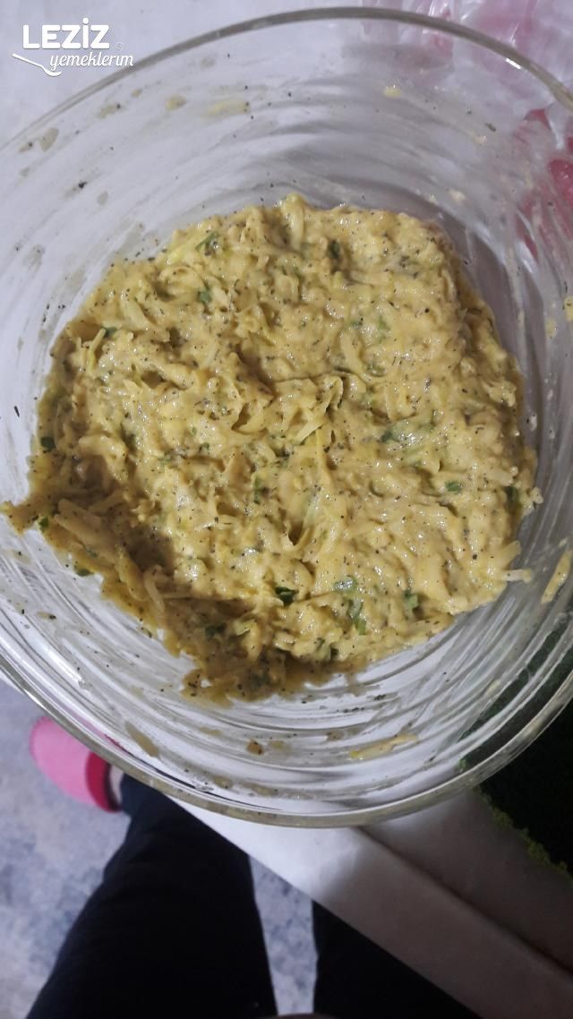 Patatesli Kabak Mücver Tarifi