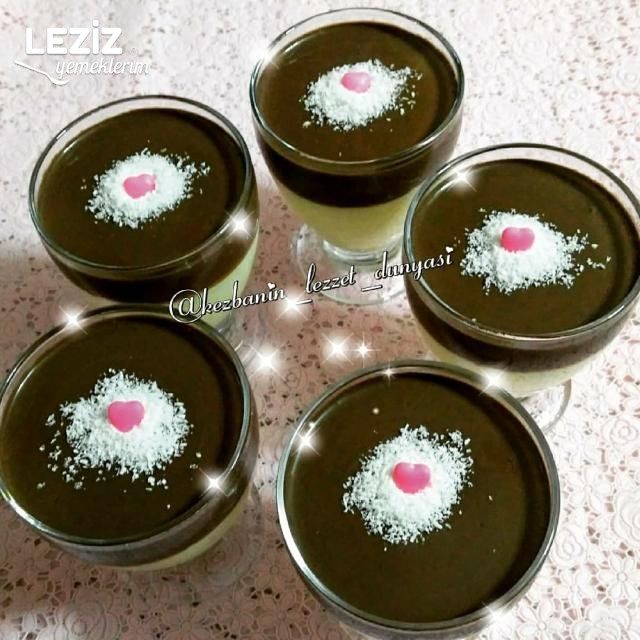 Çikolata Soslu Sütlü Tatlım