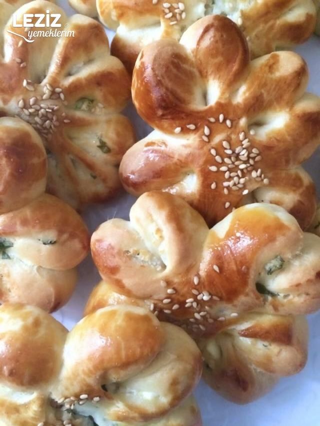 Çiçek Poğaça (Detaylı - Aşamalı Anlatım)