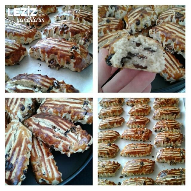 Kuş Üzümlü Kurabiye Yapımı