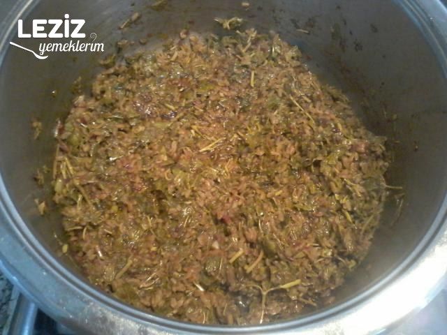 Asma Yapraklı Ekşimsi Pilav