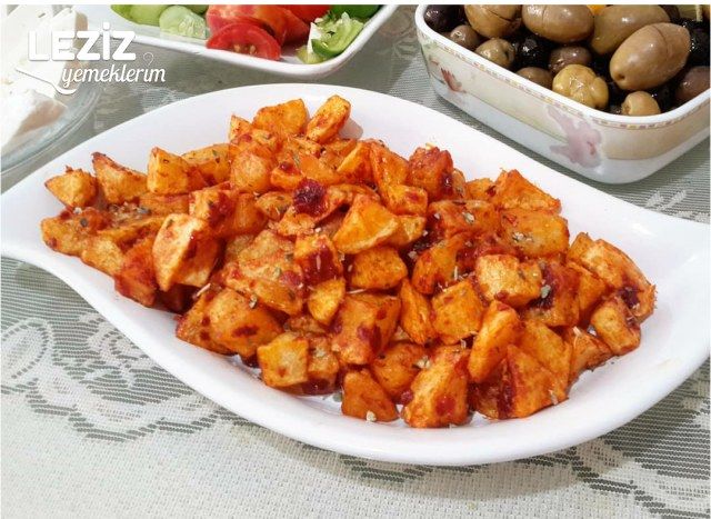 Kahvaltılık Salça Soslu Patates Kızartması