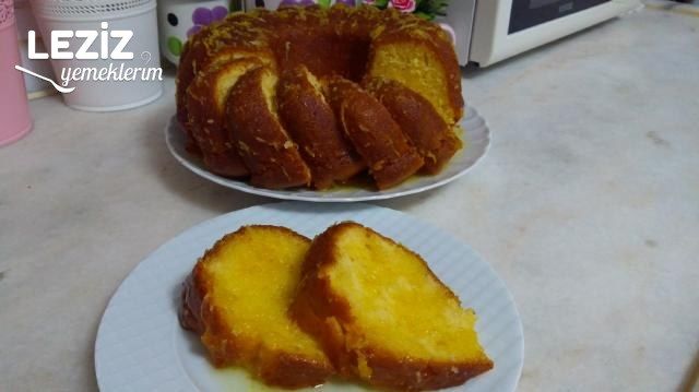 Portakal Soslu Kek Yapımı