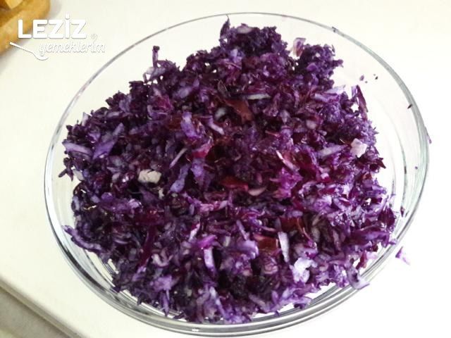 Mor Lahana Mezesi Tarifi