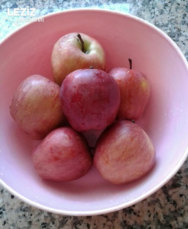 Doğal Ev Yapımı Elmalı Turta (Doğal)