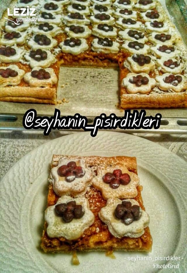 Doğal Ev Yapımı Elmalı Turta (Doğal)