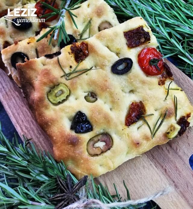 Focaccia (İtalyan Pidesi)