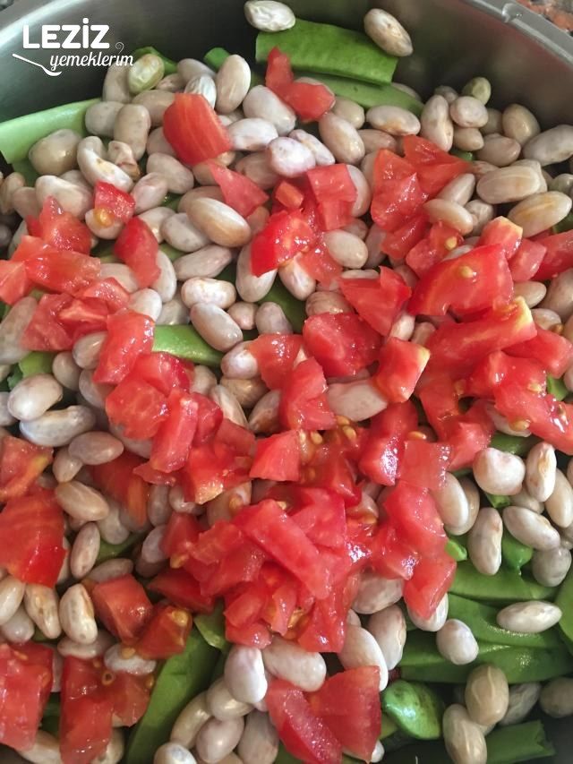 Zeytinyağlı Barbunyalı Taze Fasülye