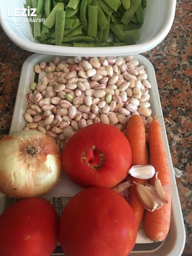 Zeytinyağlı Barbunyalı Taze Fasülye