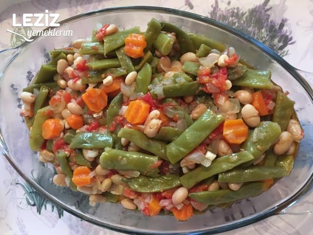 Zeytinyağlı Barbunyalı Taze Fasülye